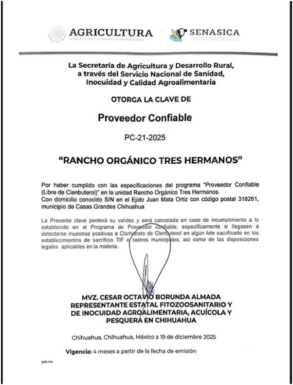 Reliable Supplier (Clenbuterol-Free) Clenbuterol-free status. Analytical evidence. Safety and trust.